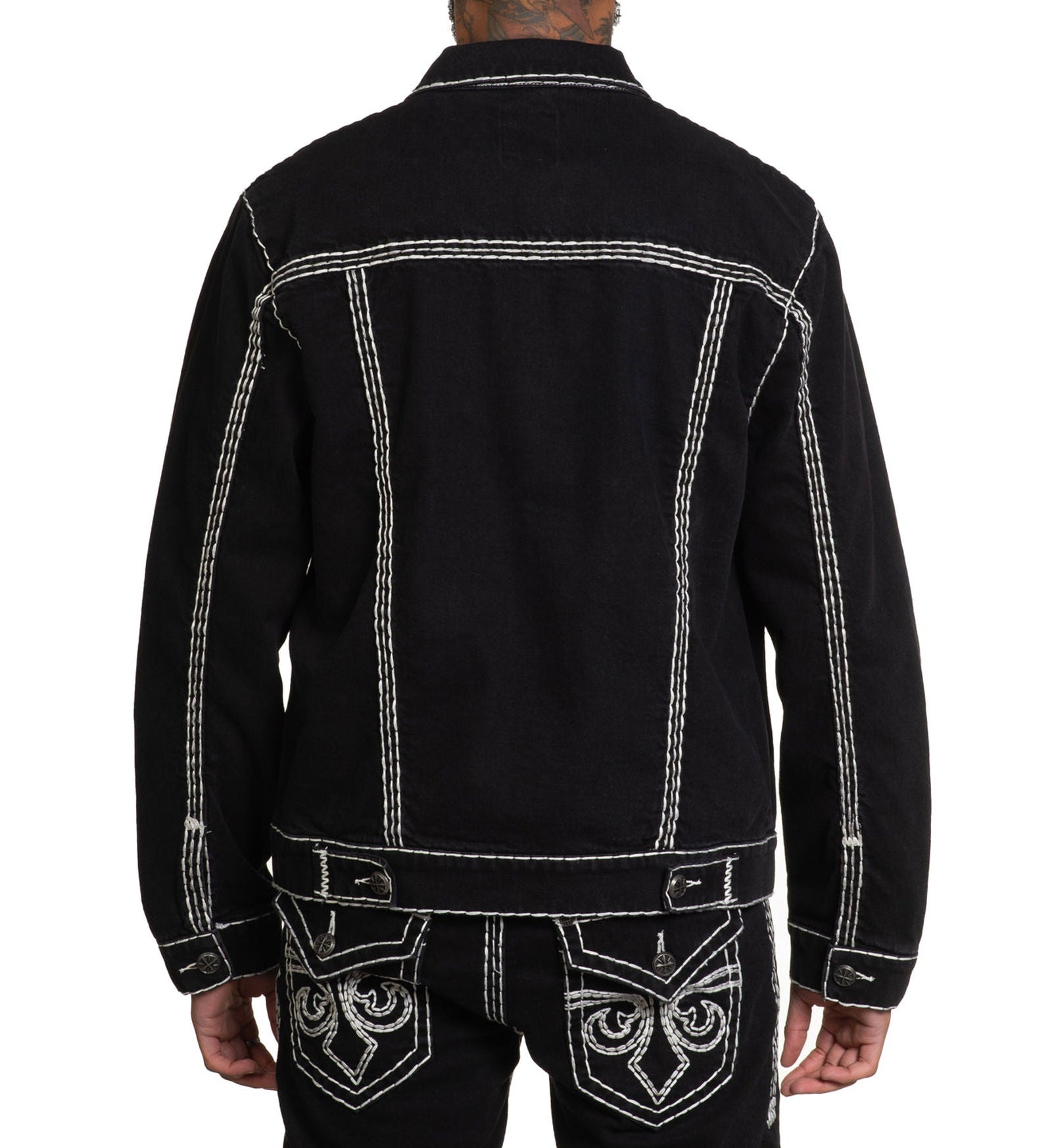 Black Denim Jacket - Affliction Clothing