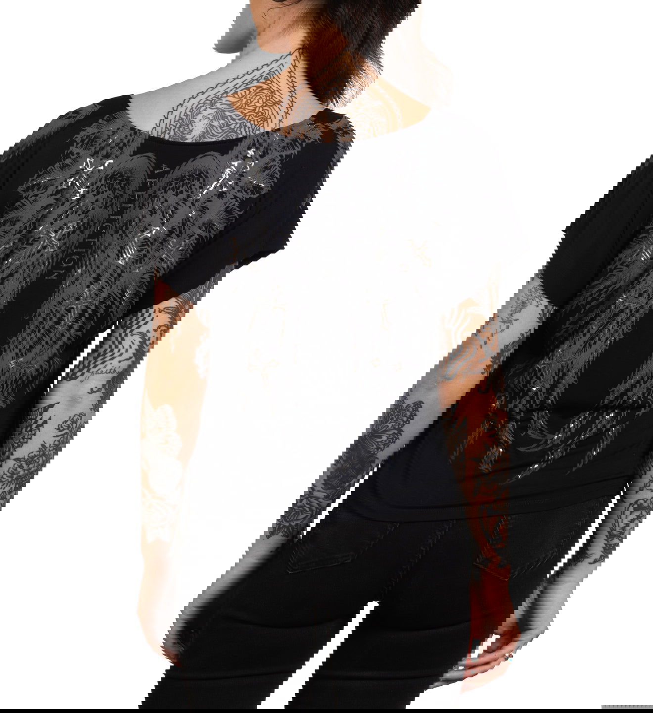 Whispering Thoughts Dolman Tee - Affliction Clothing